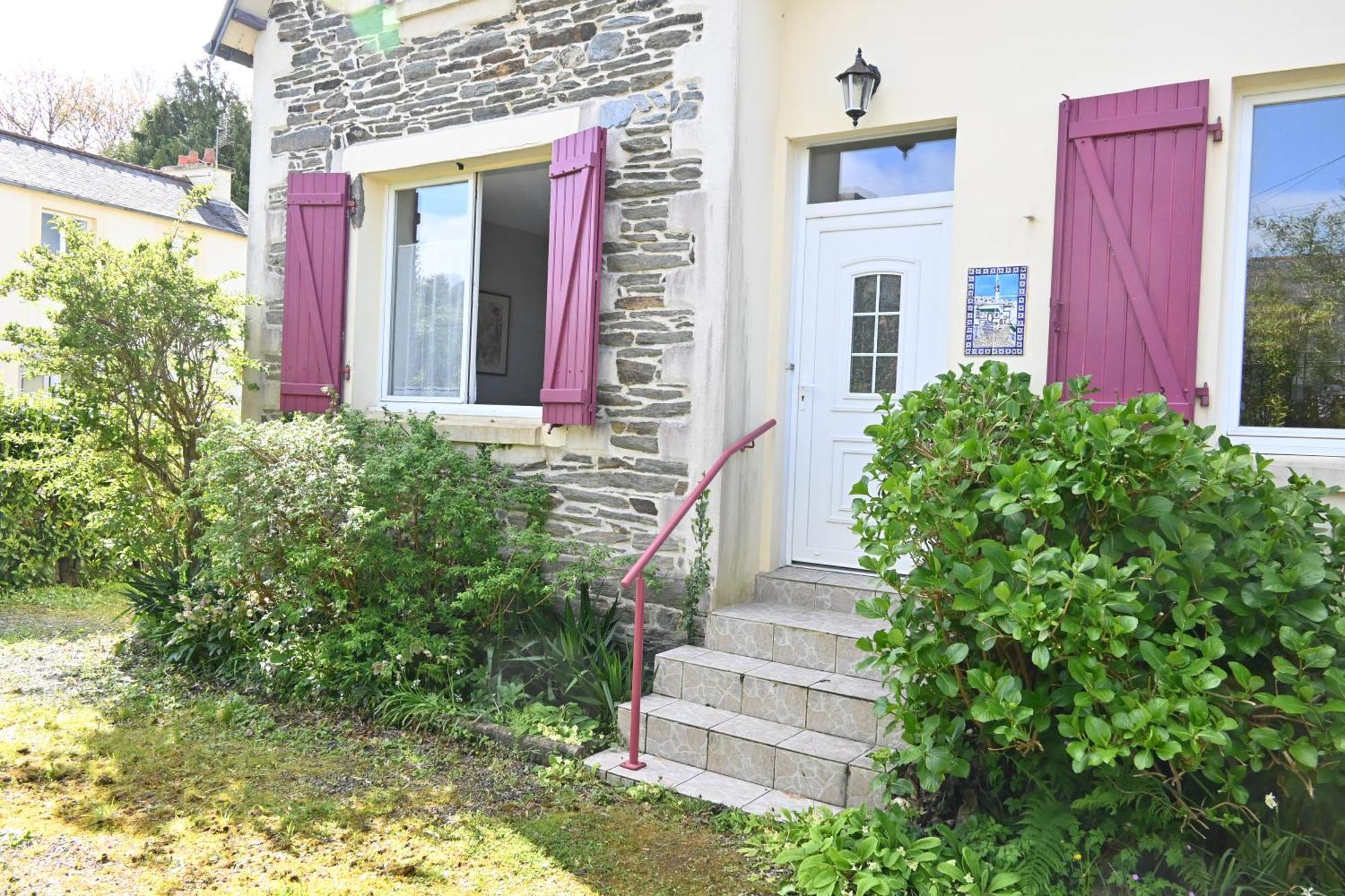 Ferienwohnung Jardin Madeleine Morlaix Exterior foto